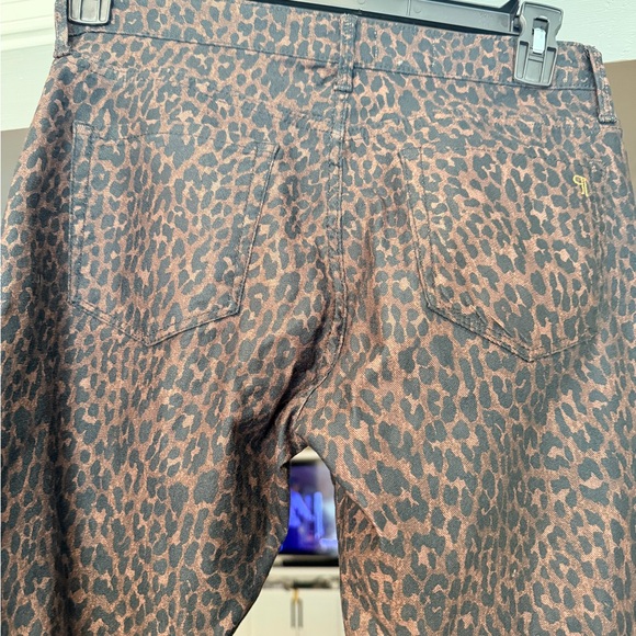 Pilcro Leopard Print Pants - Picture 2 of 6